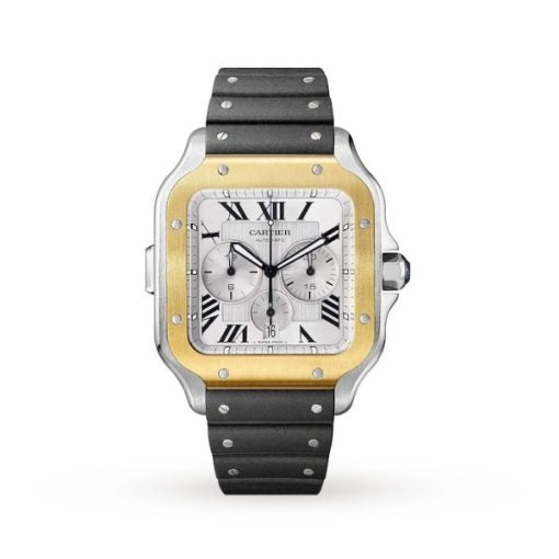 Cartier Santos de Cartier Men Automatic Silver Stainless Steel Watch