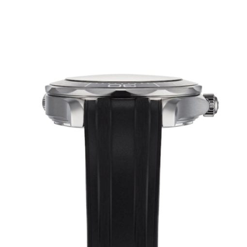 Omega Seamaster Men Automatic Black Rubber Watch