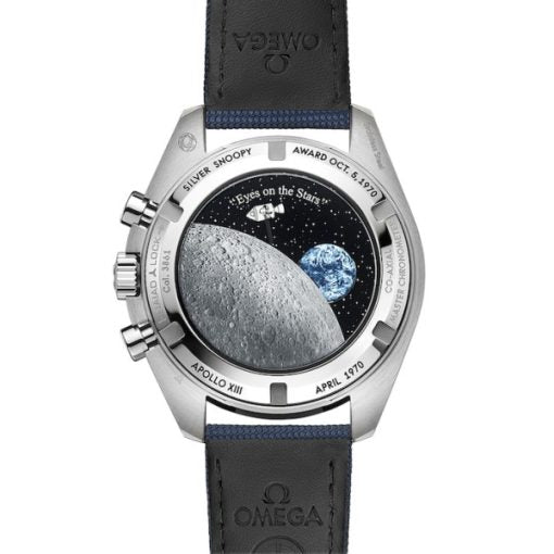 Omega Speedmaster Men Automatic Silver Nylon Watch