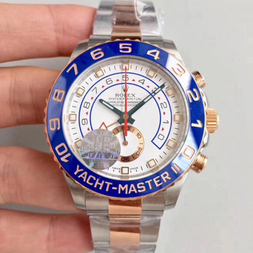 Rolex Yacht Master II White Gold / Platinum 116681