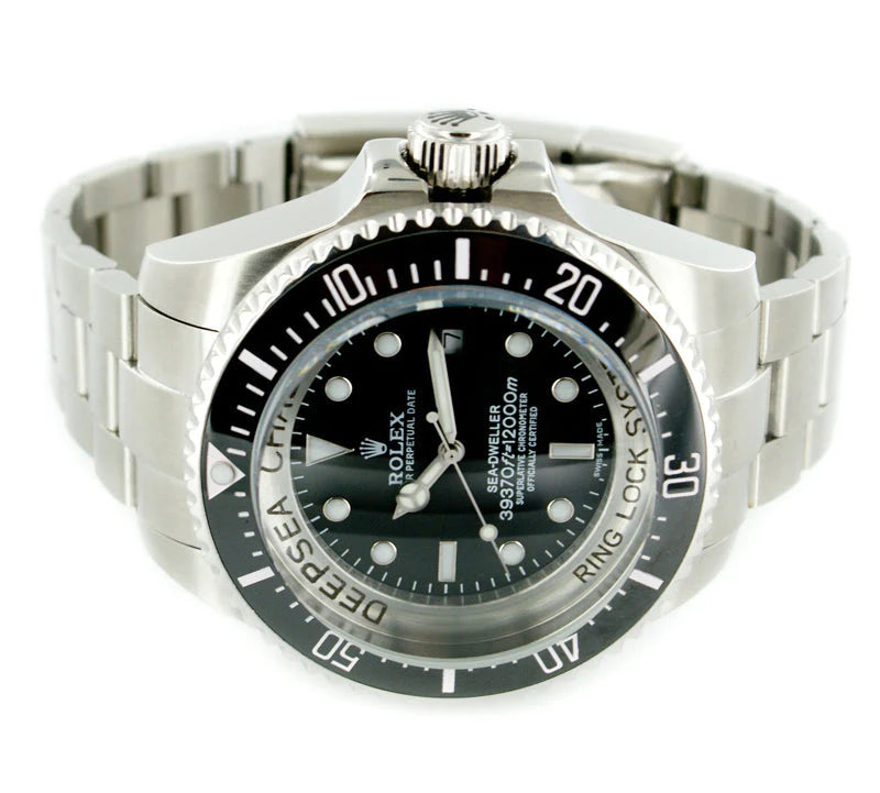Rolex Deepsea Challenge Black Dial SS Case Watch 51 Mm