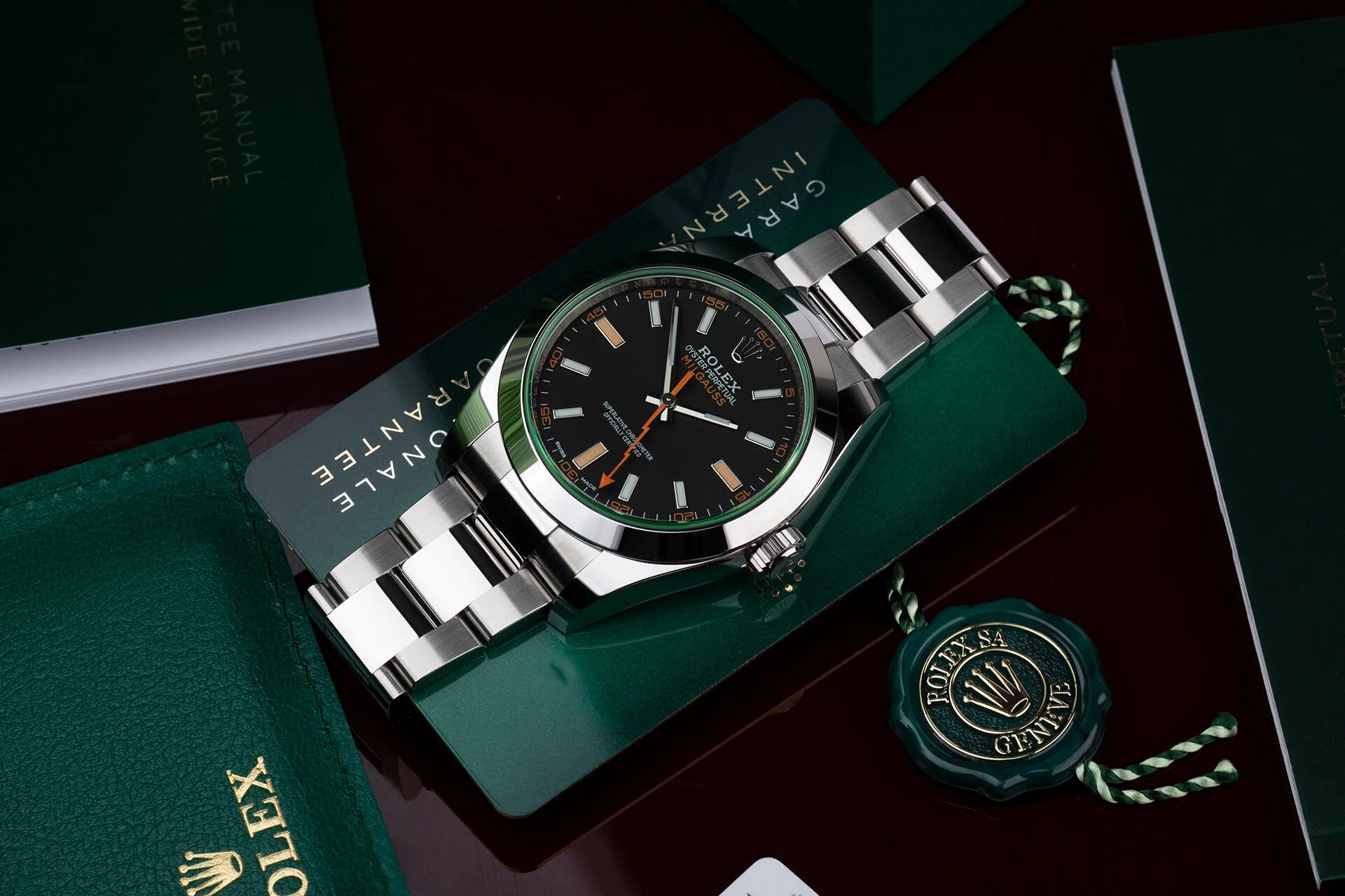 Rolex Milgauss “Green Glass”
