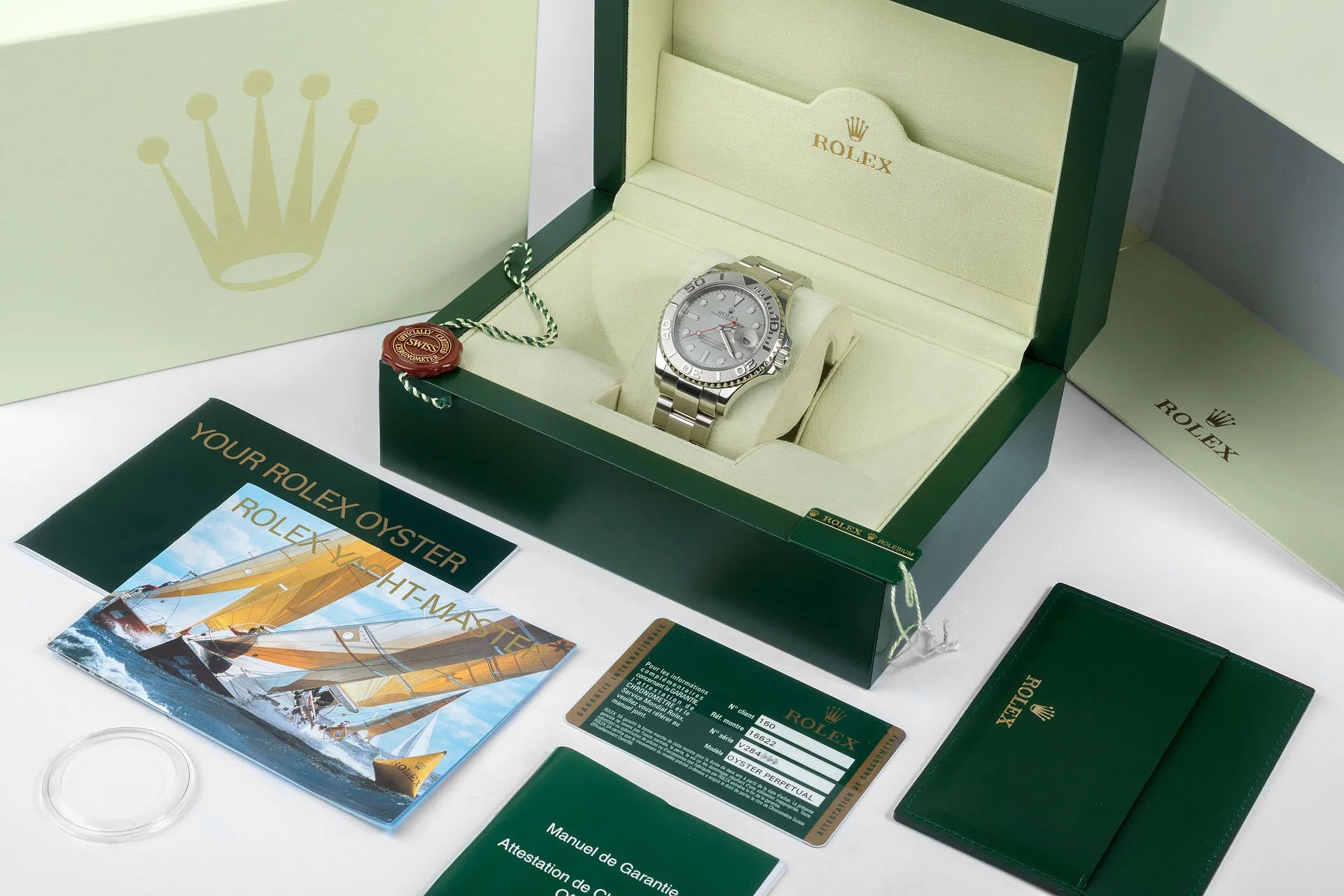 Yacht-Master Platinum Bezel “Full Set”