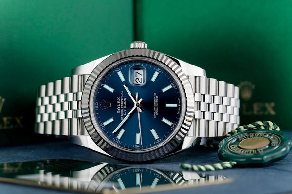 DateJust 36mm blue dial jubilee