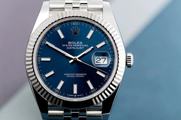 DateJust 36mm blue dial jubilee