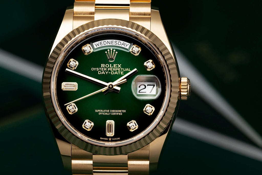 Rolex Day-Date 36 “Green Ombré” Extremely Rare