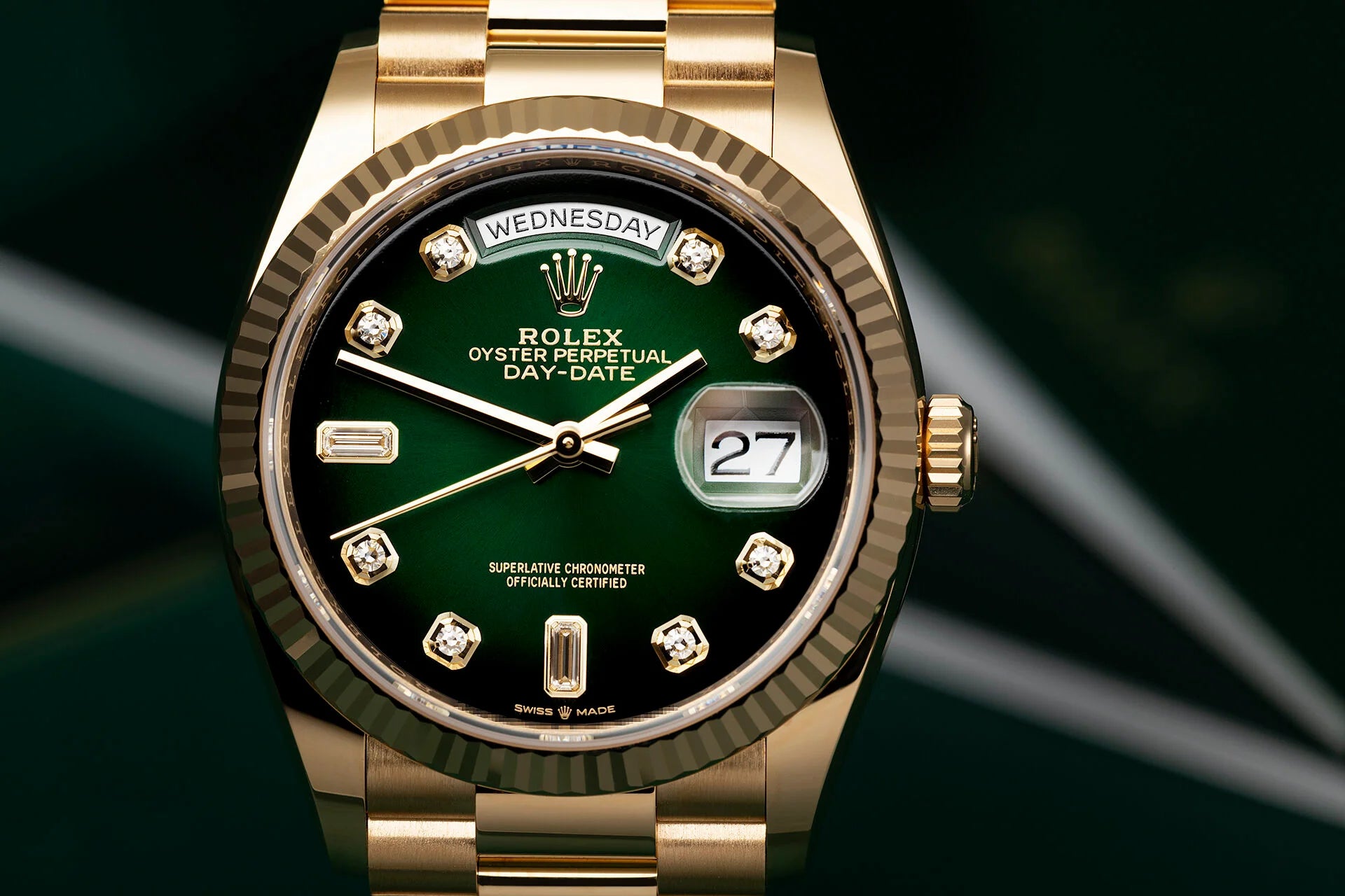Rolex Day-Date 36 “Green Ombré” Extremely Rare