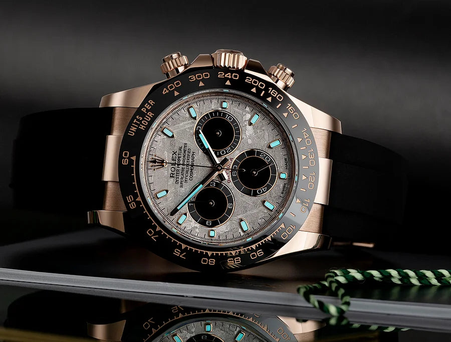 Cosmograph Daytona Everose meteorite Oysterflex