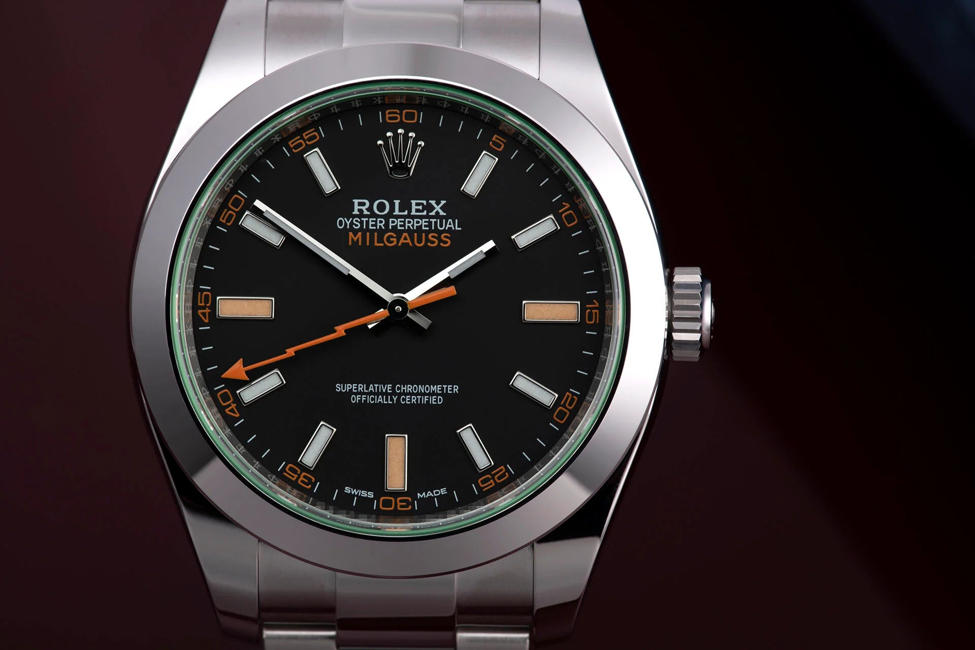Rolex Milgauss “Green Glass”