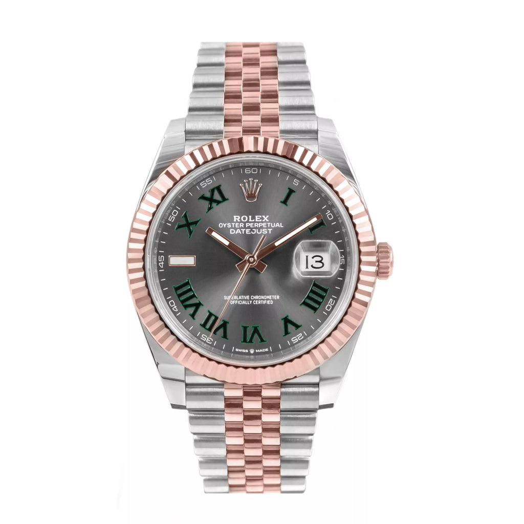 Rolex Datejust 36 ‘Wimbledon’ Dial Two-Tone Everose Jubilee