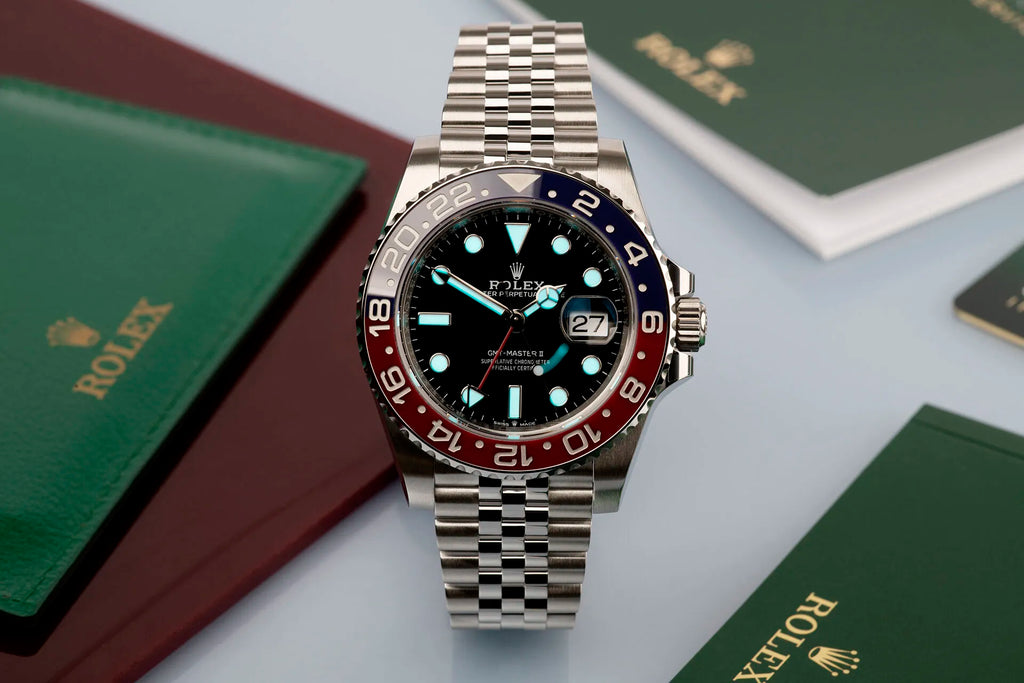 GMT-MASTER II “PEPSI” jubilee