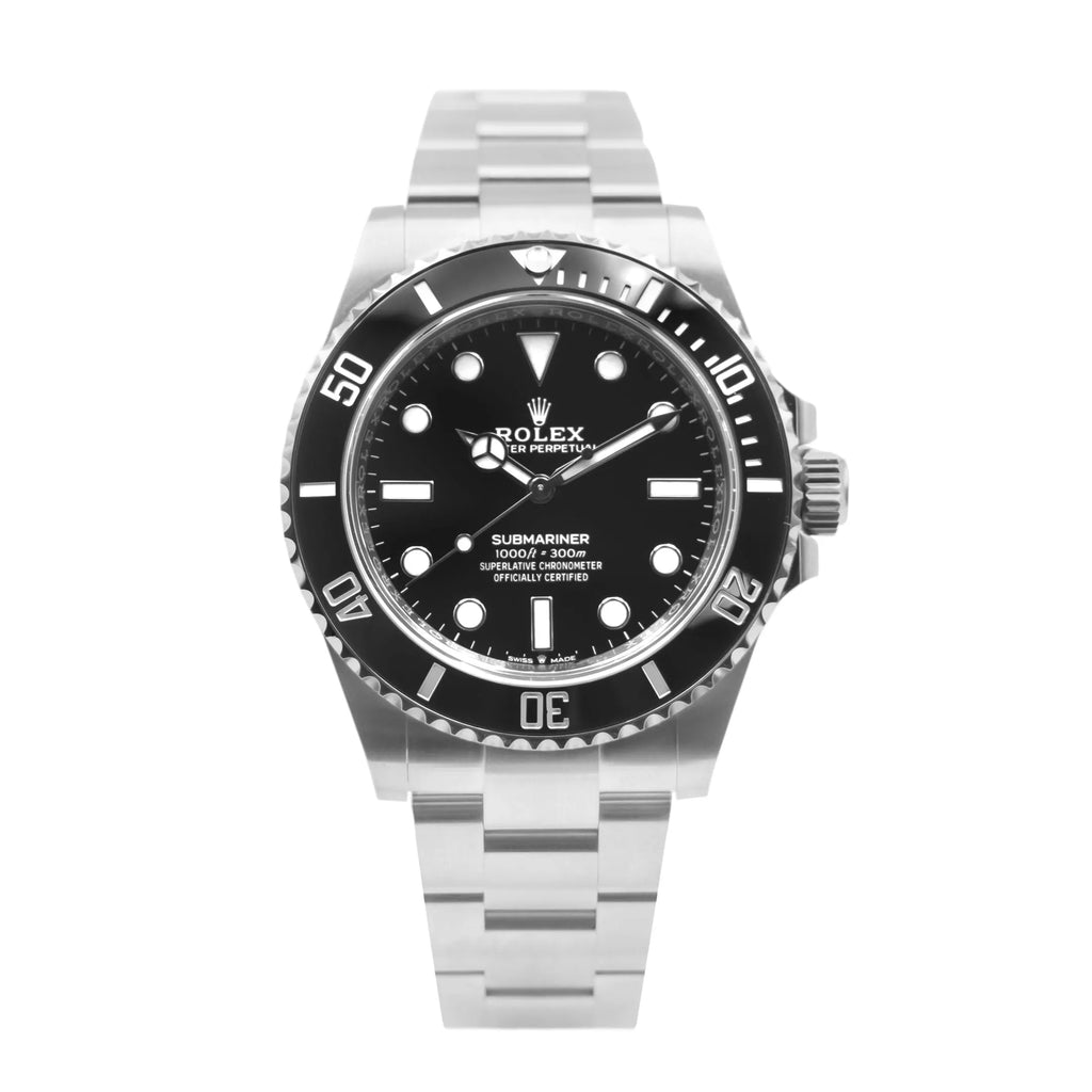 Rolex Submariner 41mm No Date ‘Black’ Dial Oyster