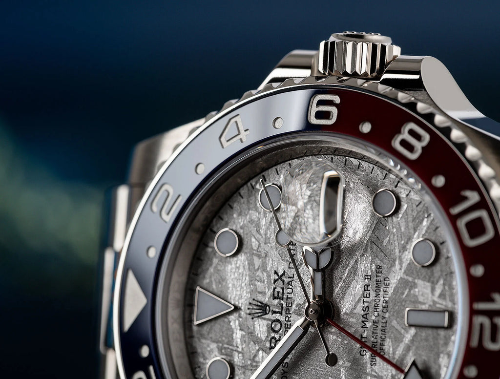 GMT II Meteorite White Gold