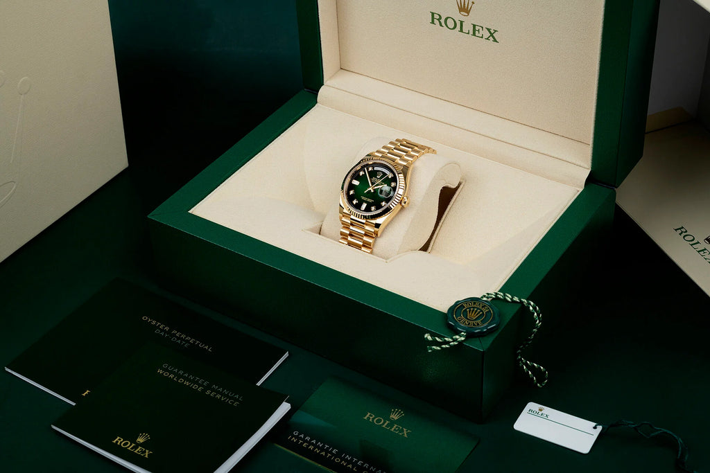 Rolex Day-Date 36 “Green Ombré” Extremely Rare