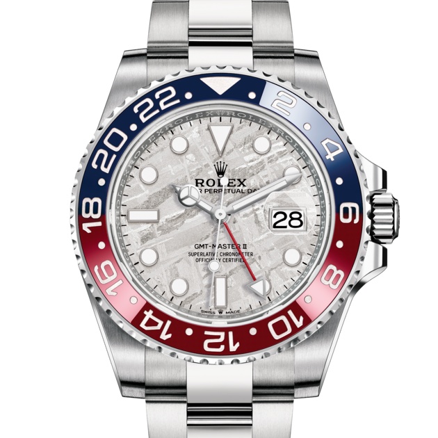 GMT II Meteorite White Gold