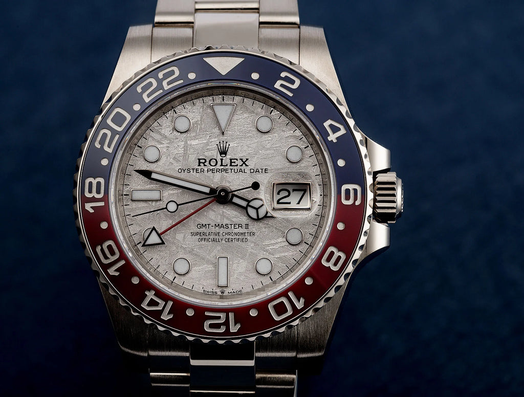 GMT II Meteorite White Gold
