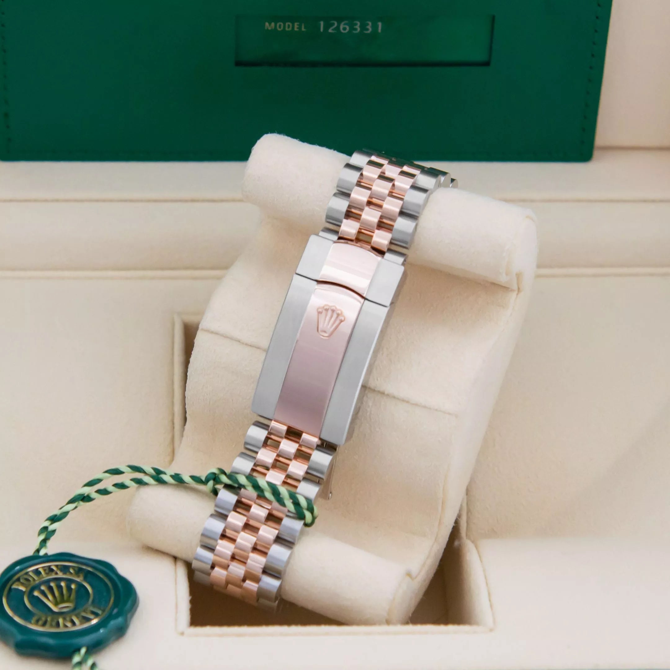 Rolex Datejust 36 ‘Wimbledon’ Dial Two-Tone Everose Jubilee