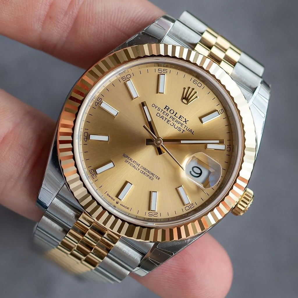 Rolex Datejust 36 ‘Champagne Index’ Dial Two-Tone Jubilee