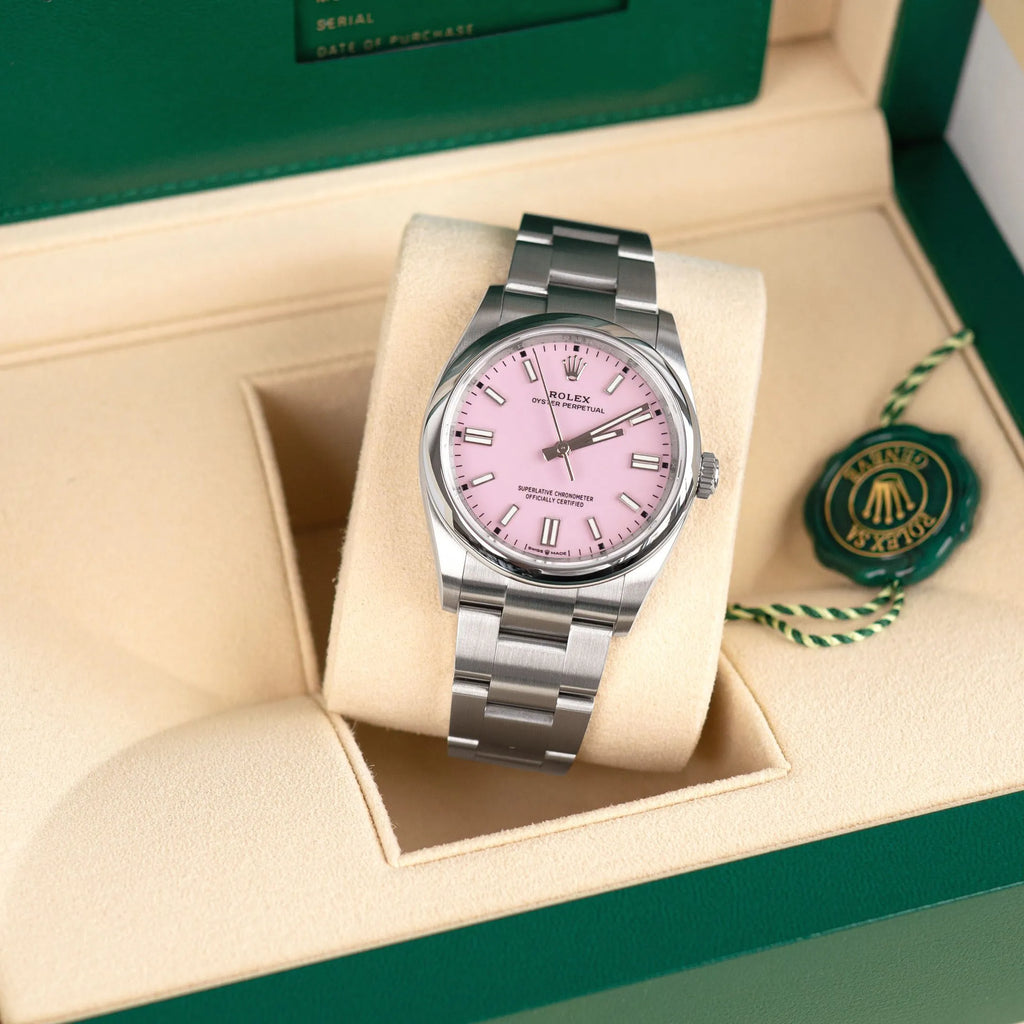 Rolex Oyster Perpetual 36 ‘Candy Pink’ Dial Oyster
