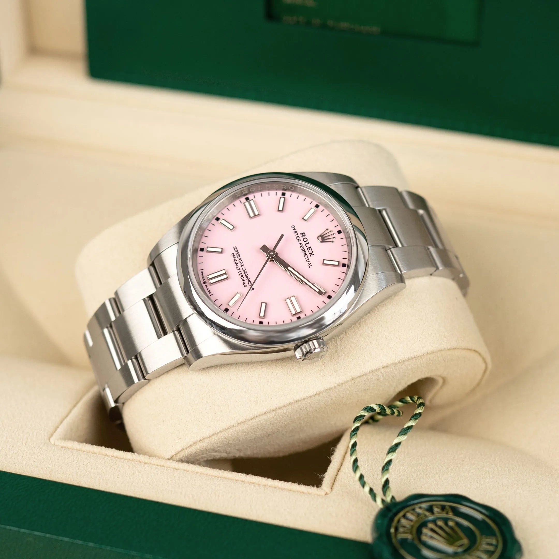 Rolex Oyster Perpetual 36 ‘Candy Pink’ Dial Oyster