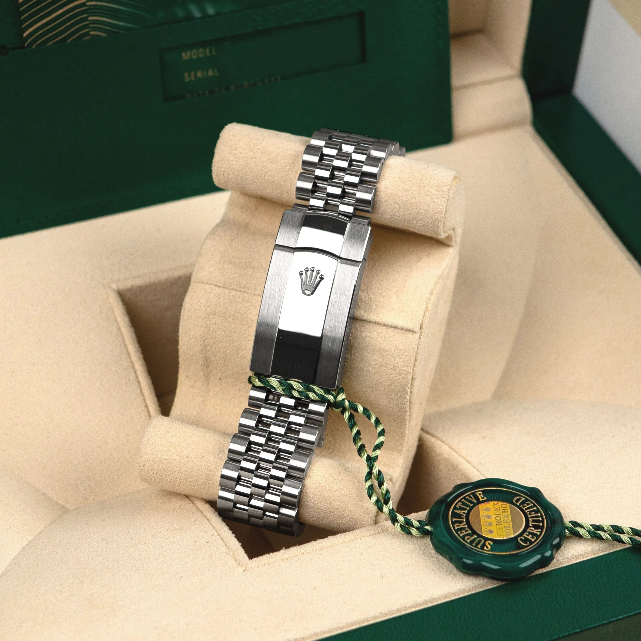 Datejust 41mm ‘Wimbledon’ Dial Jubilee