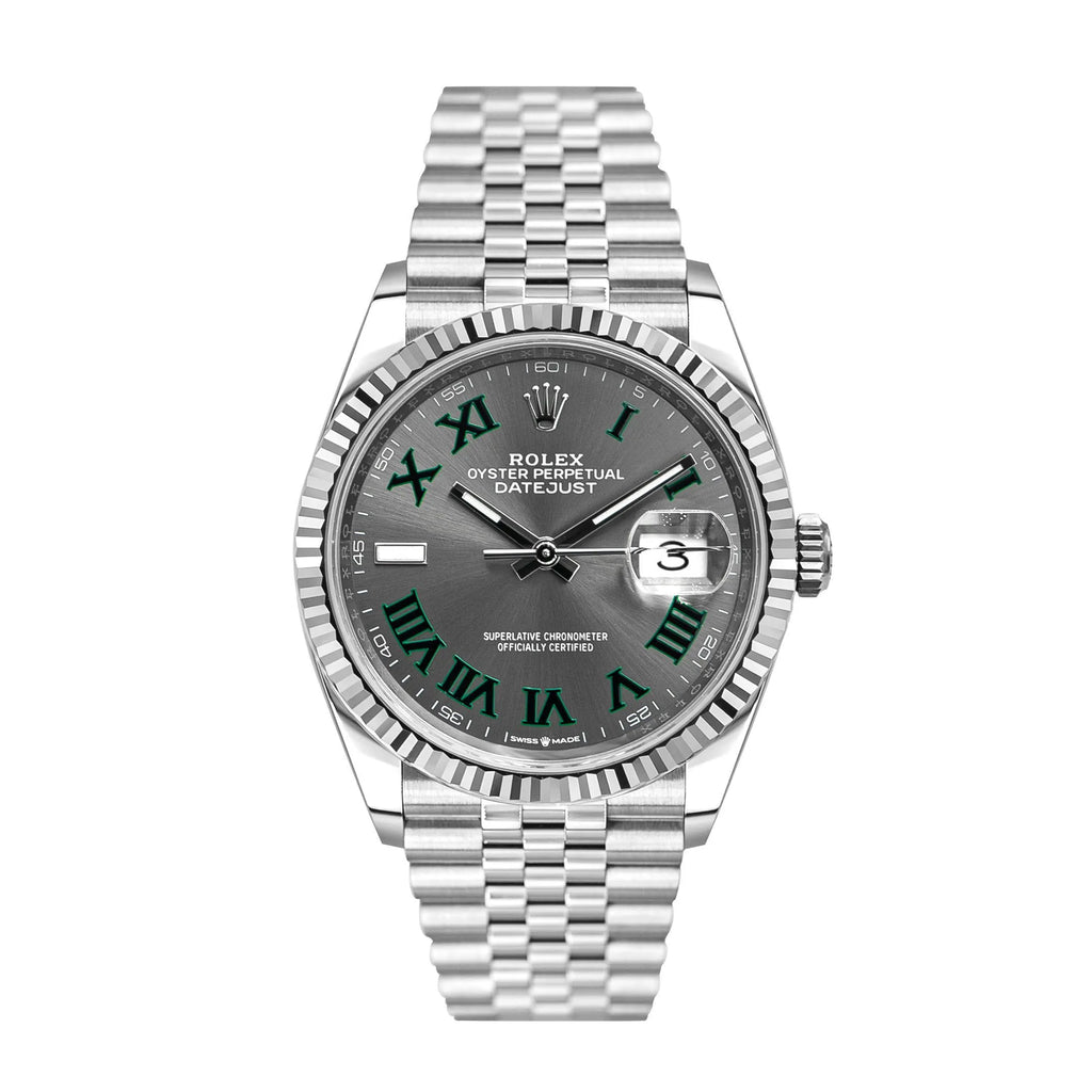 Datejust 41mm ‘Wimbledon’ Dial Jubilee