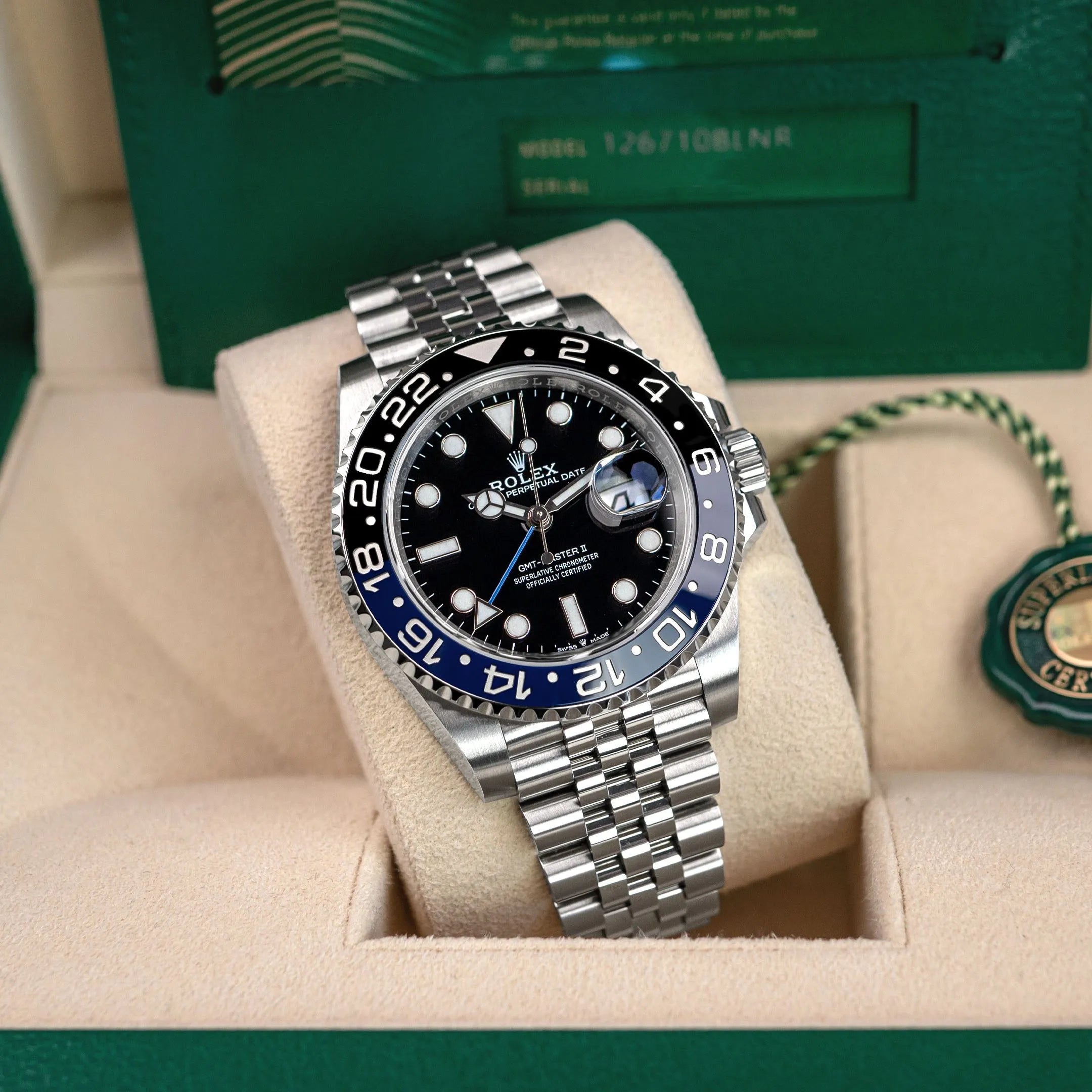 Rolex GMT-Master II ‘Batman’ Jubilee