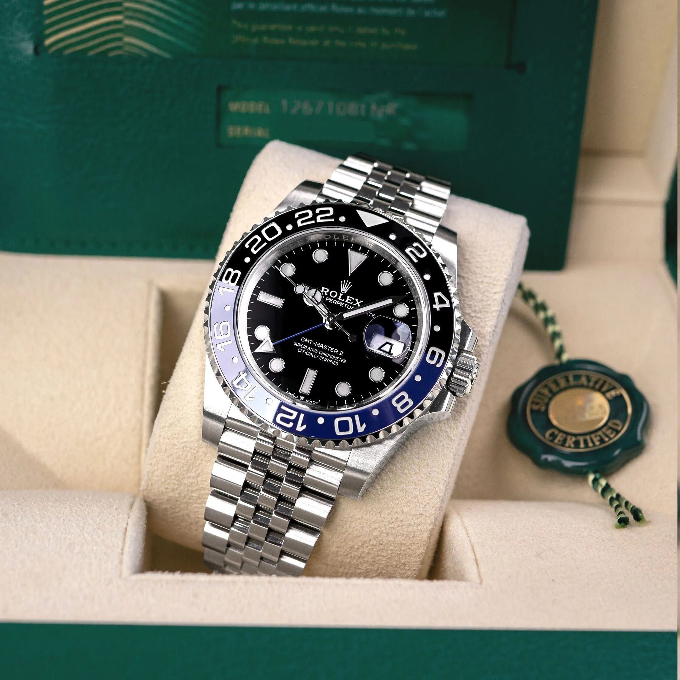 Rolex GMT-Master II ‘Batman’ Jubilee
