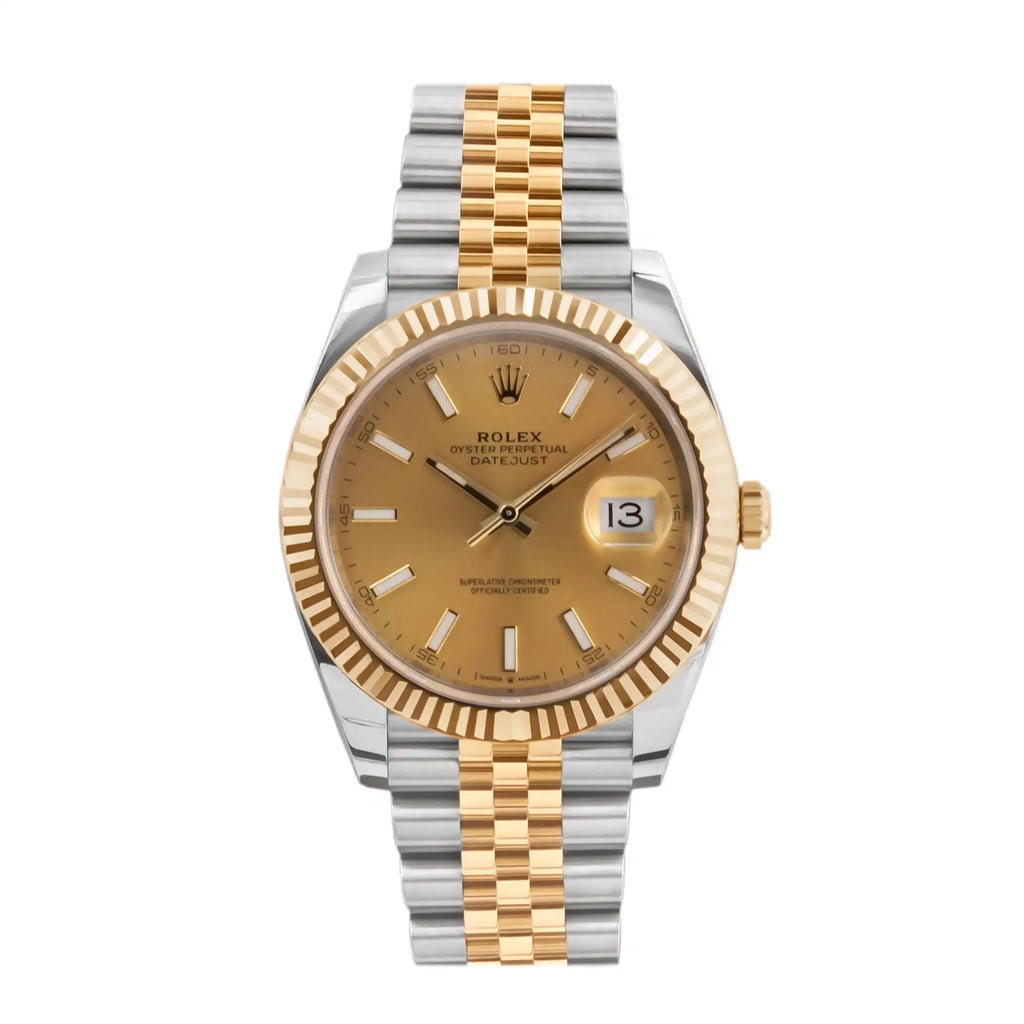 Rolex Datejust 36 ‘Champagne Index’ Dial Two-Tone Jubilee