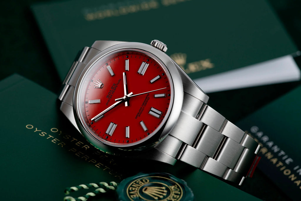 Oyster Perpetual 41 “Coral Red”
