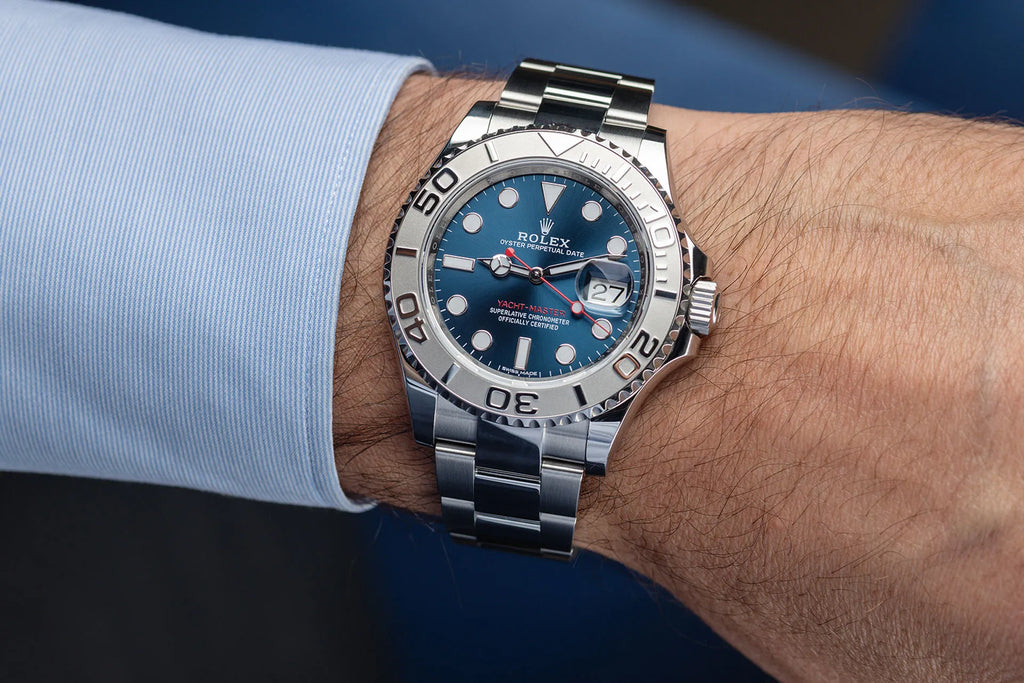 YACHT-MASTER “PLATINUM BEZEL”