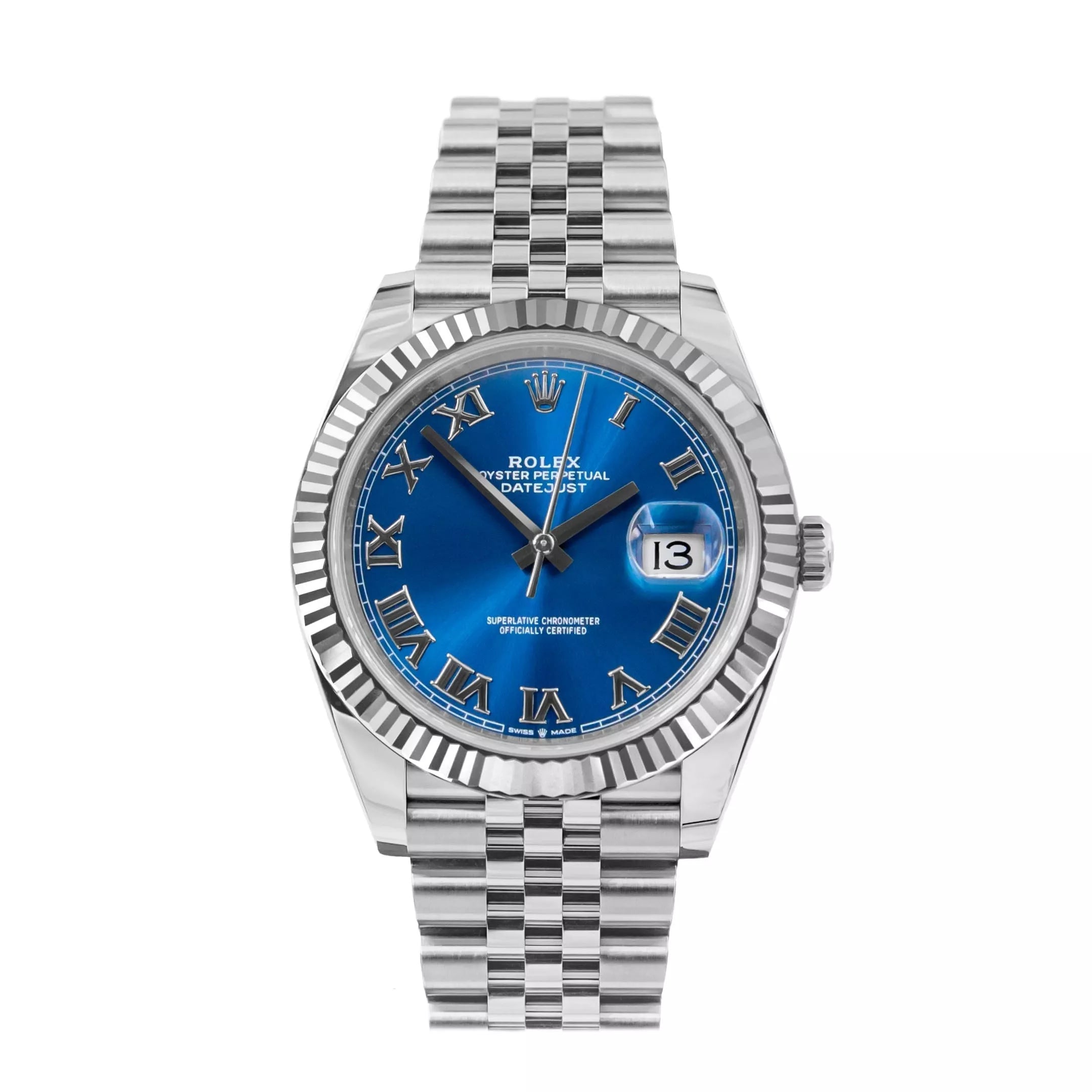 Rolex Datejust 41 ‘Blue Roman’ Dial Jubilee