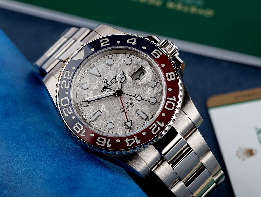 GMT II Meteorite White Gold