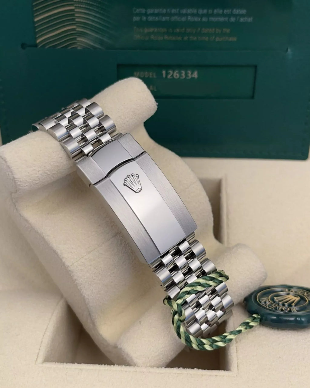 Rolex Datejust 41 ‘Rhodium Index’ Dial Jubilee