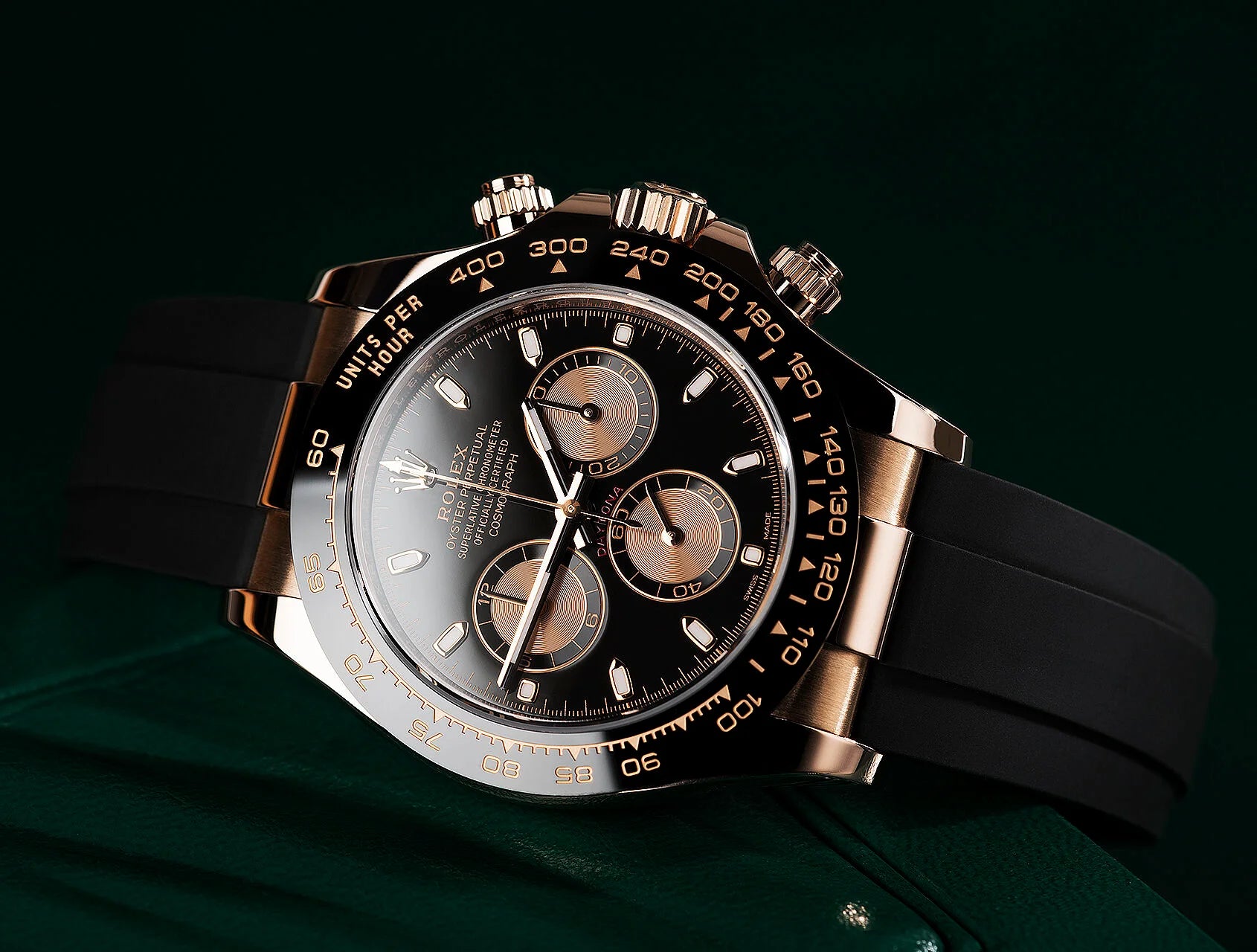 Daytona cosmograph Everose Oysterflex