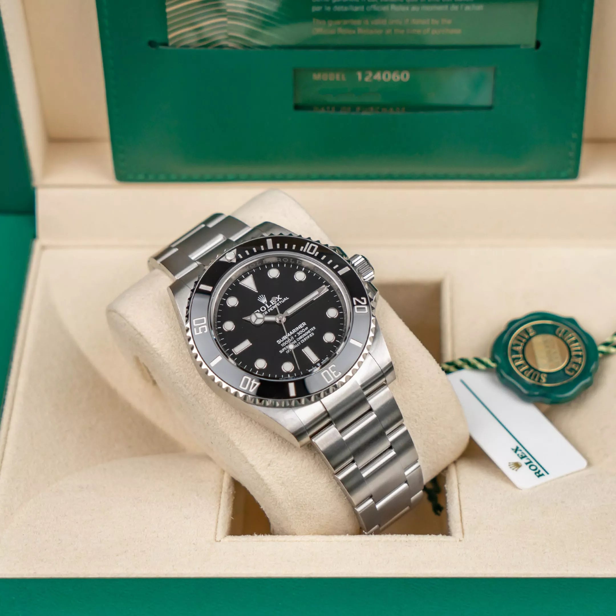 Rolex Submariner 41mm No Date ‘Black’ Dial Oyster