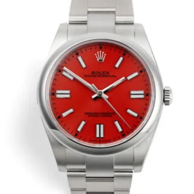 Oyster Perpetual 41 “Coral Red”