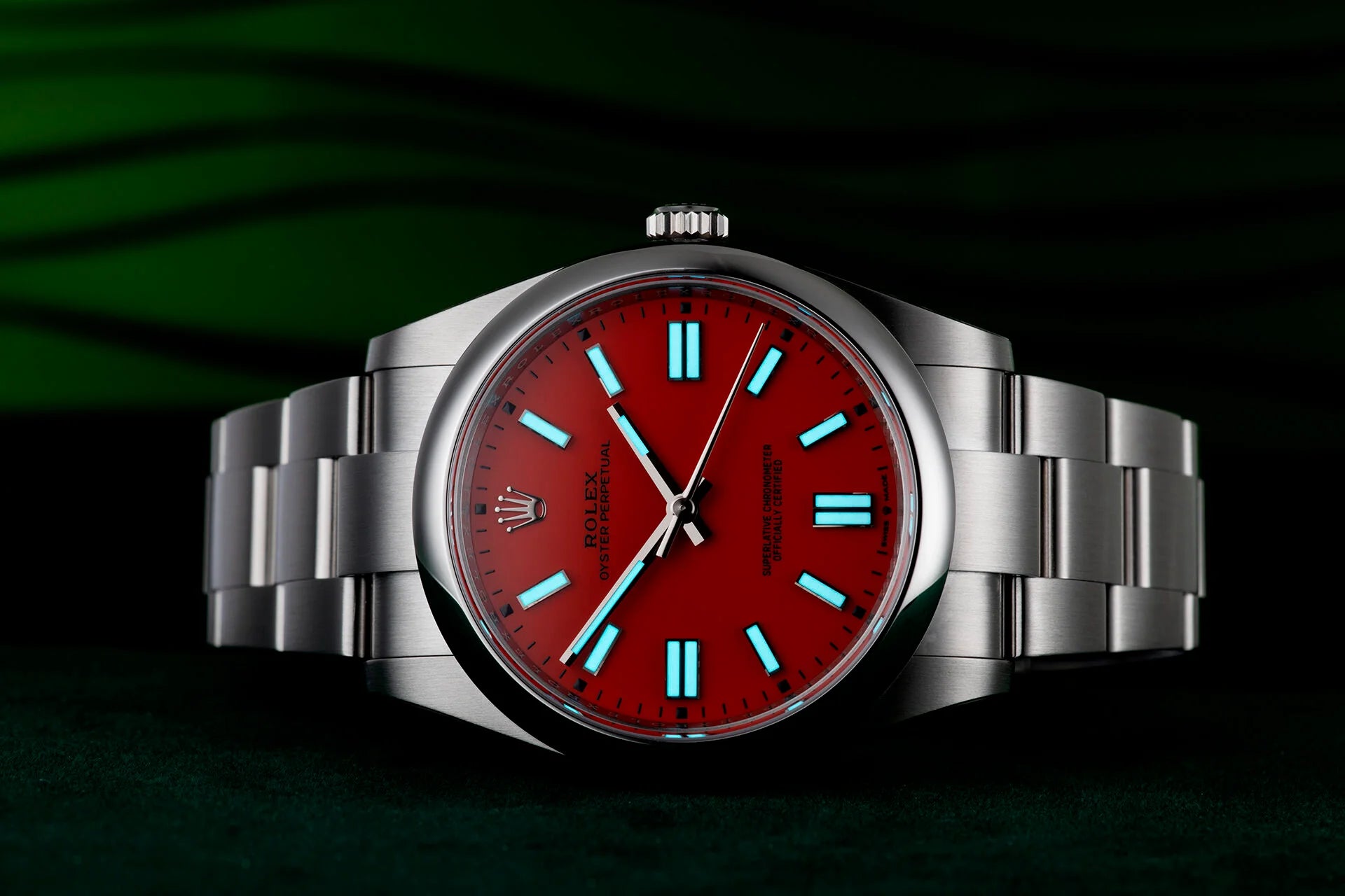 Oyster Perpetual 41 “Coral Red”