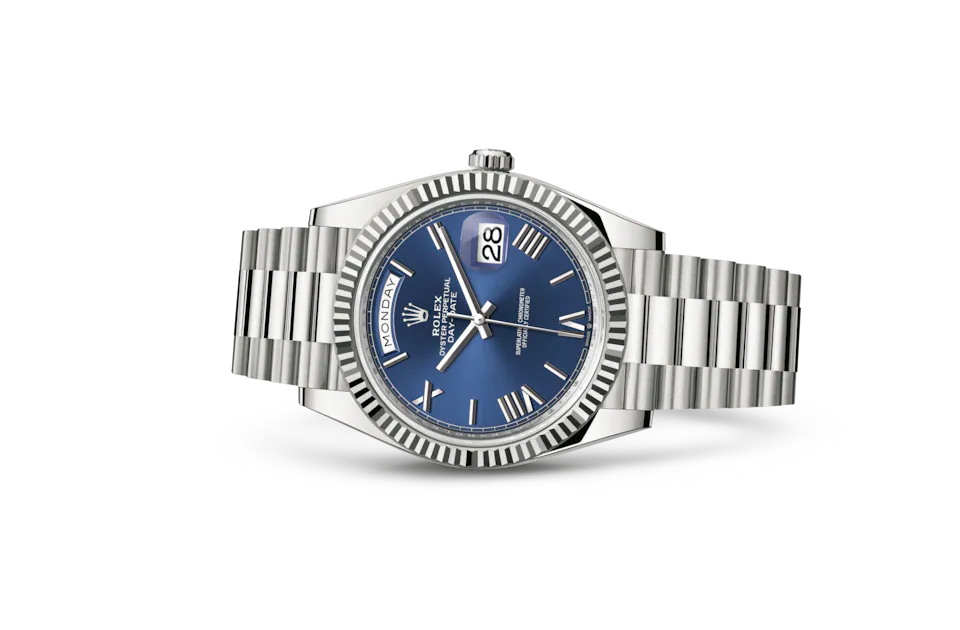 DAY-DATE 40mm blue roman dial