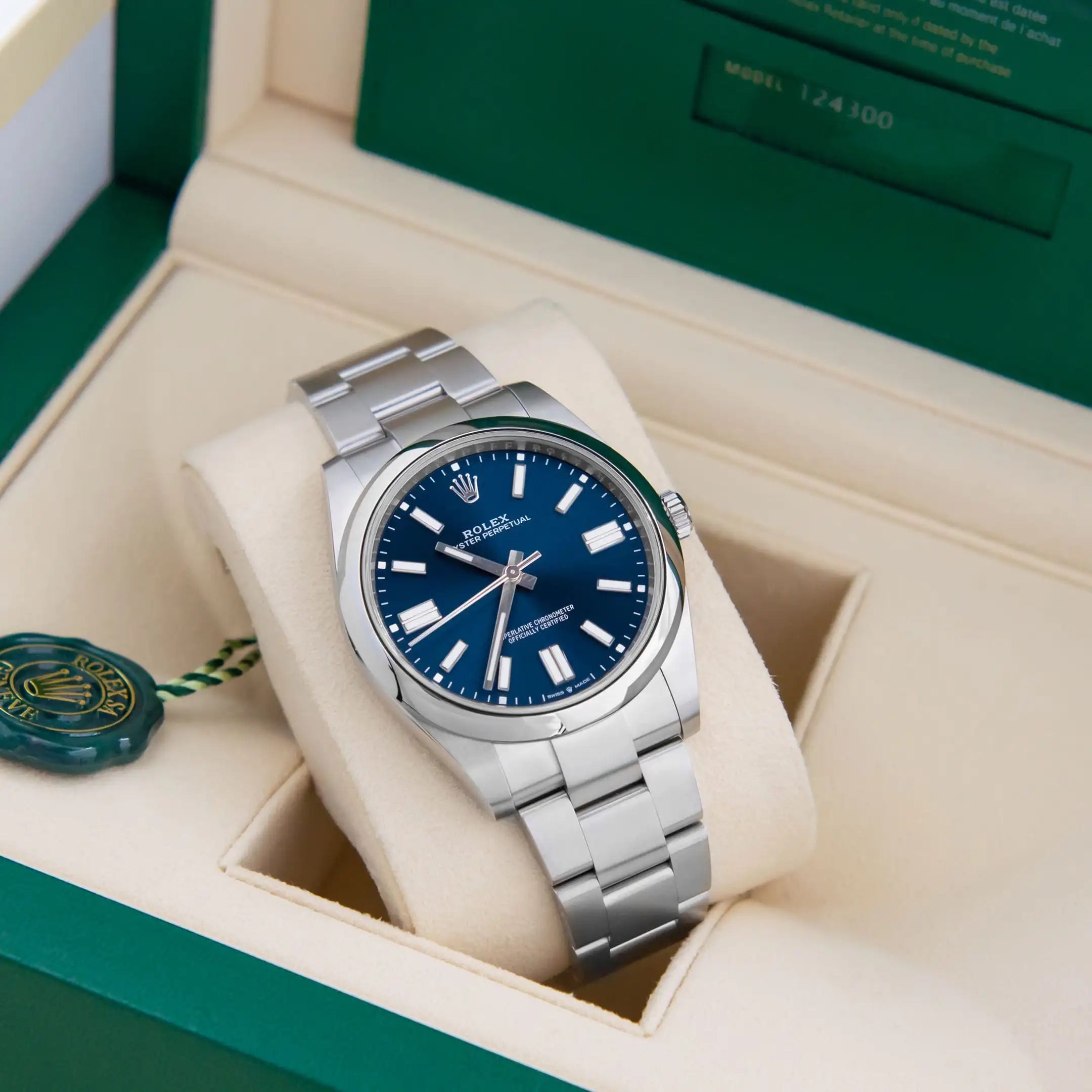 Rolex Oyster Perpetual 41 ‘Blue’ Dial Oyster