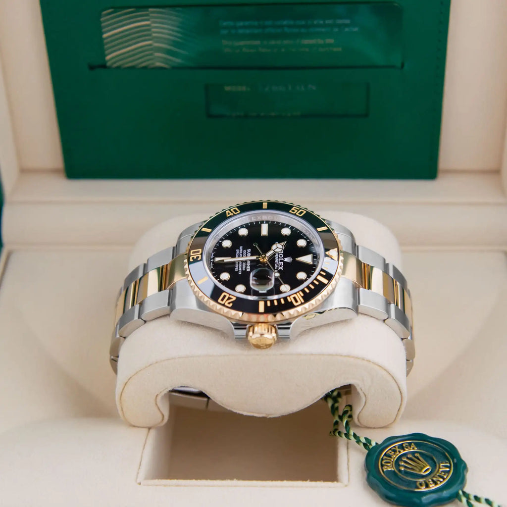 Rolex Submariner Date ‘Black’ Dial Two-Tone Oyster