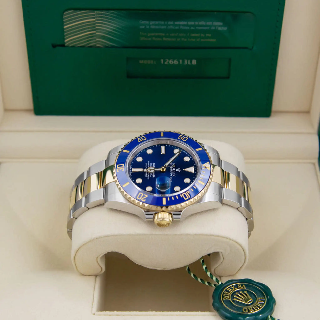 Rolex Submariner Date ‘Blue’ Dial Two-Tone Oyster