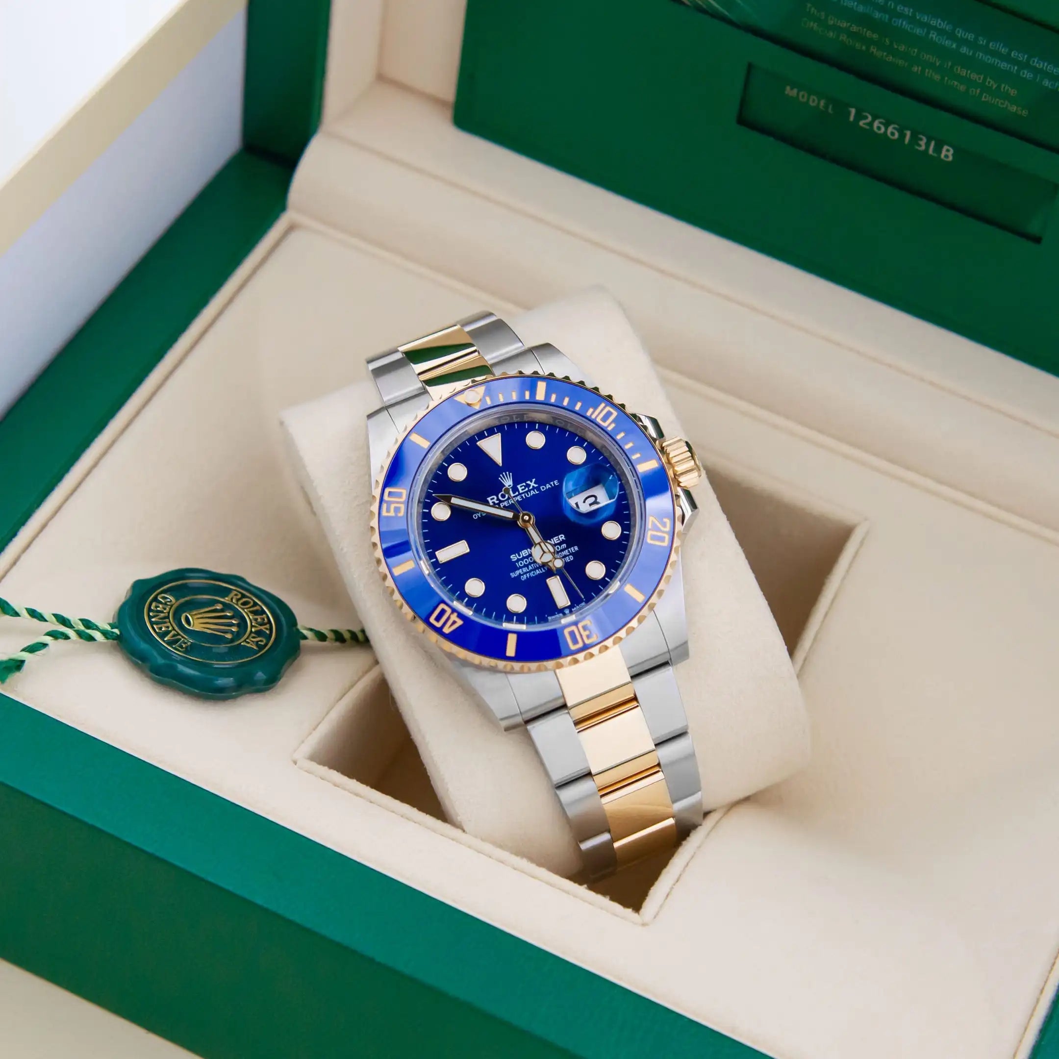 Rolex Submariner Date ‘Blue’ Dial Two-Tone Oyster