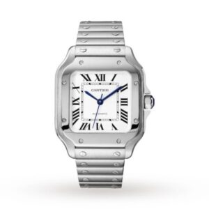 Cartier Santos de Cartier Men Automatic Silver Stainless Steel Watch