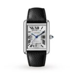 Cartier Tank Must Men Automatic Silver Calf Watch