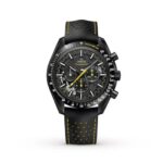 Omega Speedmaster Men Automatic Black Leather Watch