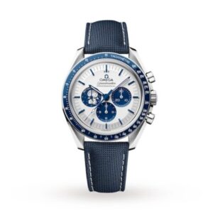 Omega Speedmaster Men Automatic Silver Nylon Watch