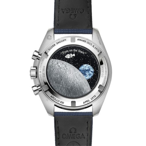 Omega Speedmaster Men Automatic Silver Nylon Watch - Image 2