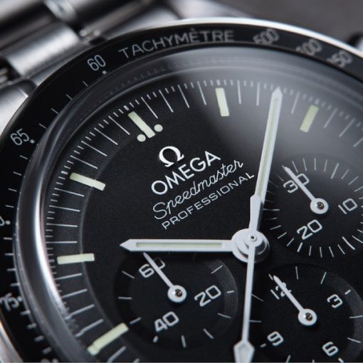 Omega Speedmaster Men Automatic Black Stainless Steel Watch - Image 2