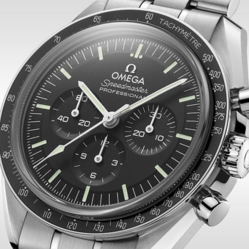 Omega Speedmaster Men Automatic Black Stainless Steel Watch - Image 3